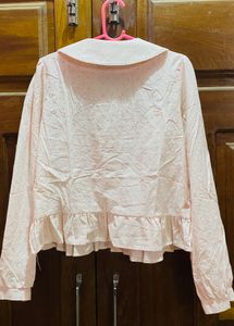 Cute pink polka dots top