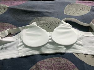 Comfortable White Padded Bra