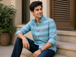 Striped Casual Shirt for Men 👔