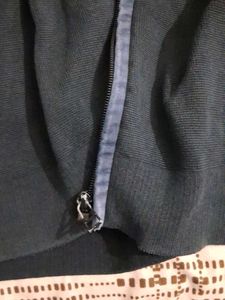 Lacoste Navy Zip-Up Jacket