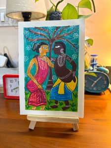 Handmade Indian Folk Art Painting