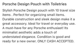 Stylish Blue Leather Pouch