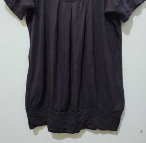 Tammy Mars Elegant Dark Brown Top