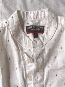 Baby boy White Printed Kurta