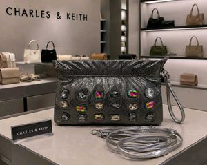 Charles &amp; Keith INSPIRED Embellished Clutch Bag