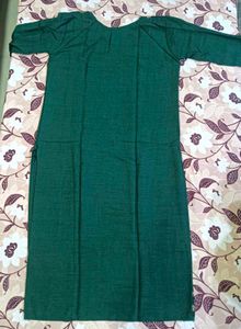 Elegant Green Embroidered Kurta