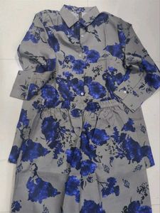 Plus Size Stylish Print Shirt Co Ord Set