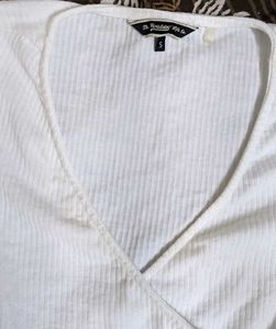 White Crop Top
