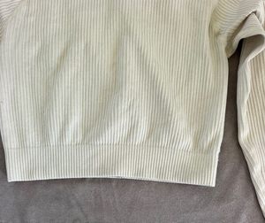 Casual Ribbed Long Sleeve Crop Top