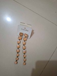 Elegant Square Drop Earrings