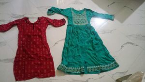 Vibrant Pink Embroidered Kurta