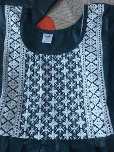 Anarkali Kurti Paint