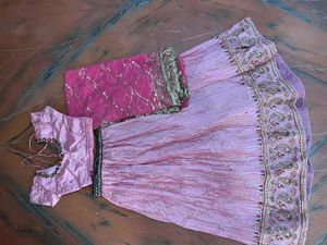 Beautiful Pink Lehenga Choli Set