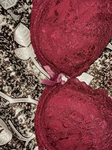 ❤️Burgundy Lace Bra❤️