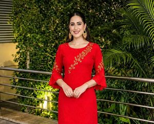 Red kurta