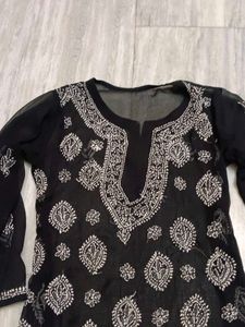 Luckhnowi Gorgete Kurti