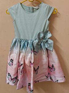 H&M Girls Butterfly Dress