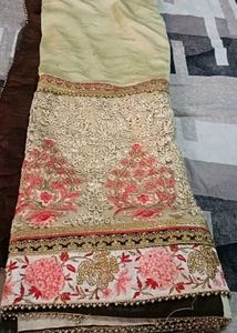 Exquisite Embroidered  saree