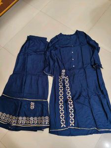 Elegant Blue Kurta Set