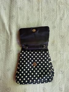 polka dot bag