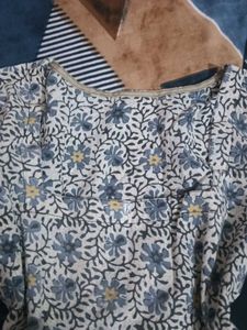 Short Printed Kurta