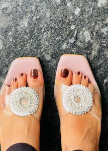 Sparkly Embellished Open Toe Heels party wear heel