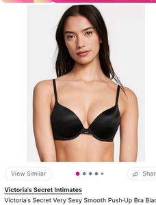 Victoria's Secret Black Push-Up Bra