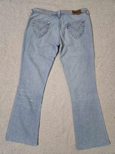 Light Wash Flare Jeans