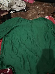 Vibrant Green Top