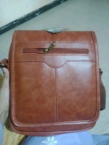Stylish Men's Leather Sling Bag/ Cross Bag