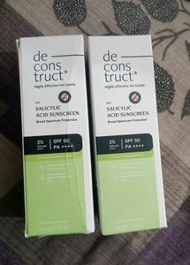 Deconstruct Salicylic Acid Sunscreen SPF 50