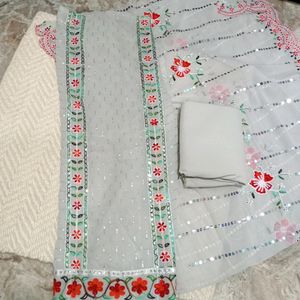Embroidery Work Georgette Suit
