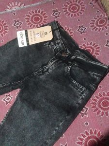 Girls  1999s Low Waist Grey Jeens