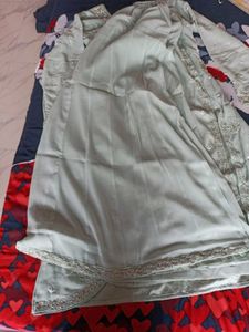 Elegant Mint Green Embroidered Kurta Set