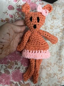 Handmade Crochet Teddy Bear Toy
