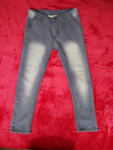 Men's Light Wash Slim Fit Jeans