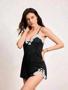 Satin &amp; Lace Chemise
