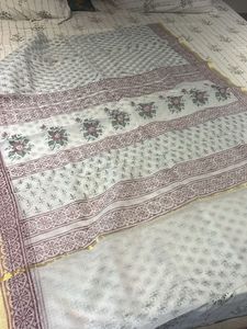Beautiful Hand Block Print Saree