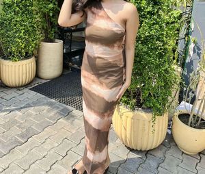 Stylish One-Shoulder Maxi Dress