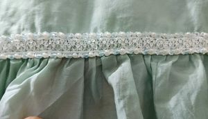 Sheer Ruffle Collar Blouse