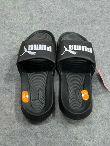 Puma Black Slider Flipflops