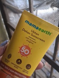 Mamaearth Ubtan Detan Sunscreen