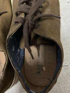 FREE DELIVERY Stylish Brown Leather Sneakers
