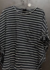 Chic Striped Tunic Top