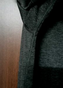 Men's Dark Grey &amp; Red Sports T-Shirt