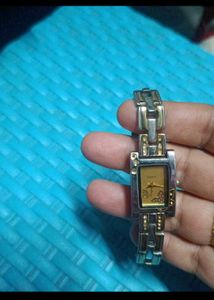 Elegant Women's Two-Tone Watch