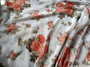 Vintage Floral Fabric dress