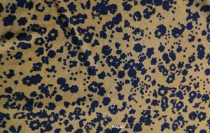 Olive green leopard print t-shirt with round neck