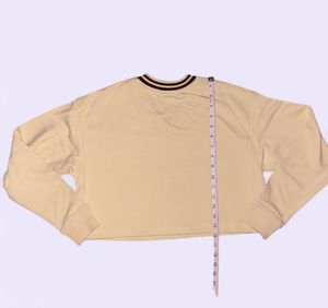 Oversized Crop Fit V-Neck Top