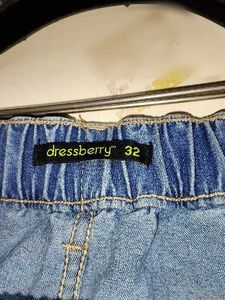 DressBerry Floral Slouchy Fit Jeans
